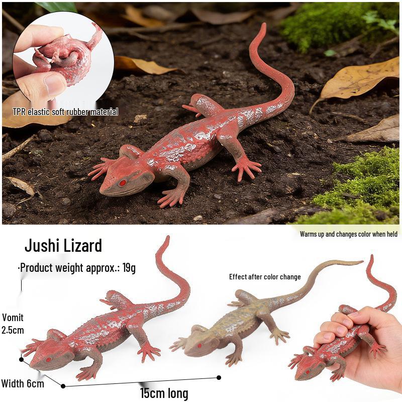 Kids' Marine Animal Model Stress Relief Toy Set: Pufferfish, Octopus, Crab, Shark, Dunkleosteus