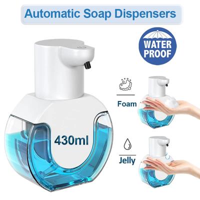 430ml Automatic Soap Dispenser No-Contact Automatic Bathroom USB Rechargeable Intelligent Hand Wash Dispenser 4Levels Adjustable