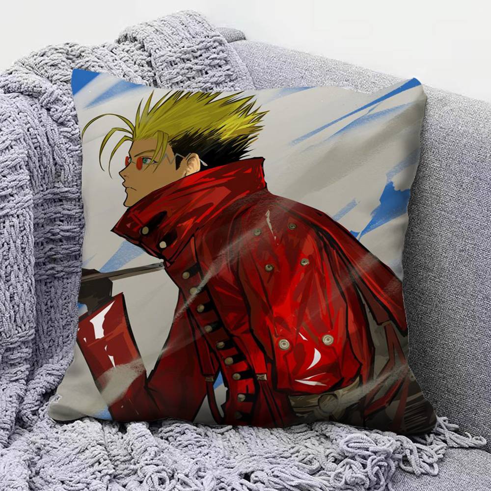 Vash Trigun Anime  Home Sofa Cushion Covers and Aecorative Custom Pillow Covers