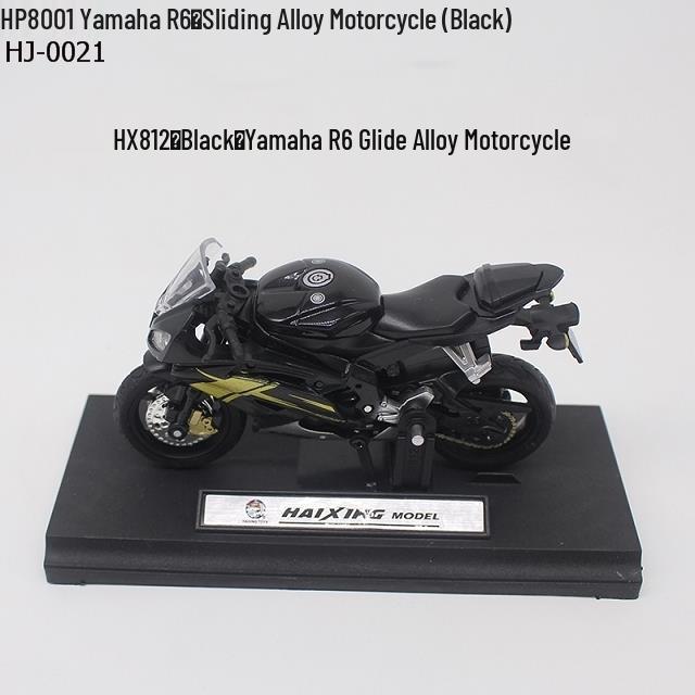 1:18 Alloy Motorcycle Model - Cake Decoration Ornament