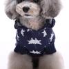 Feiertags-Cartoon Clown Weihnachts-Hunde-Pullover Haustier Winter-Strickwaren Warme Kleidung