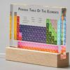 3D Periodic Table Desktop Ornament - High-Definition Study Gift