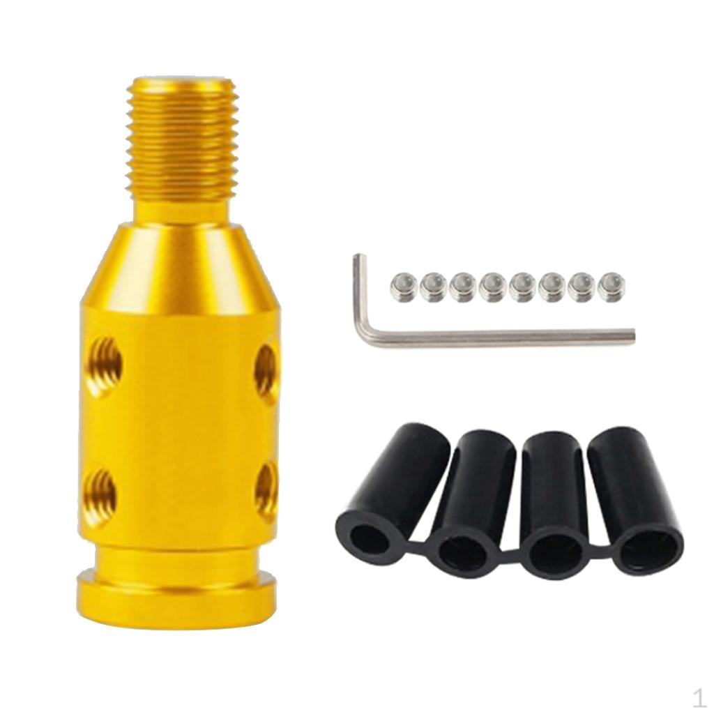 

Aluminum Knob Adapter For / Non Threaded ers Golden