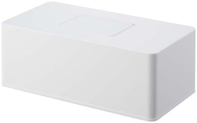 Jitsugyo Wohn-Feuchtreinigungstuch-Wischbox Weiß B23 x T12 x H10cm Tower Nachfüllbox Silikondeckel 6615 & Ca.