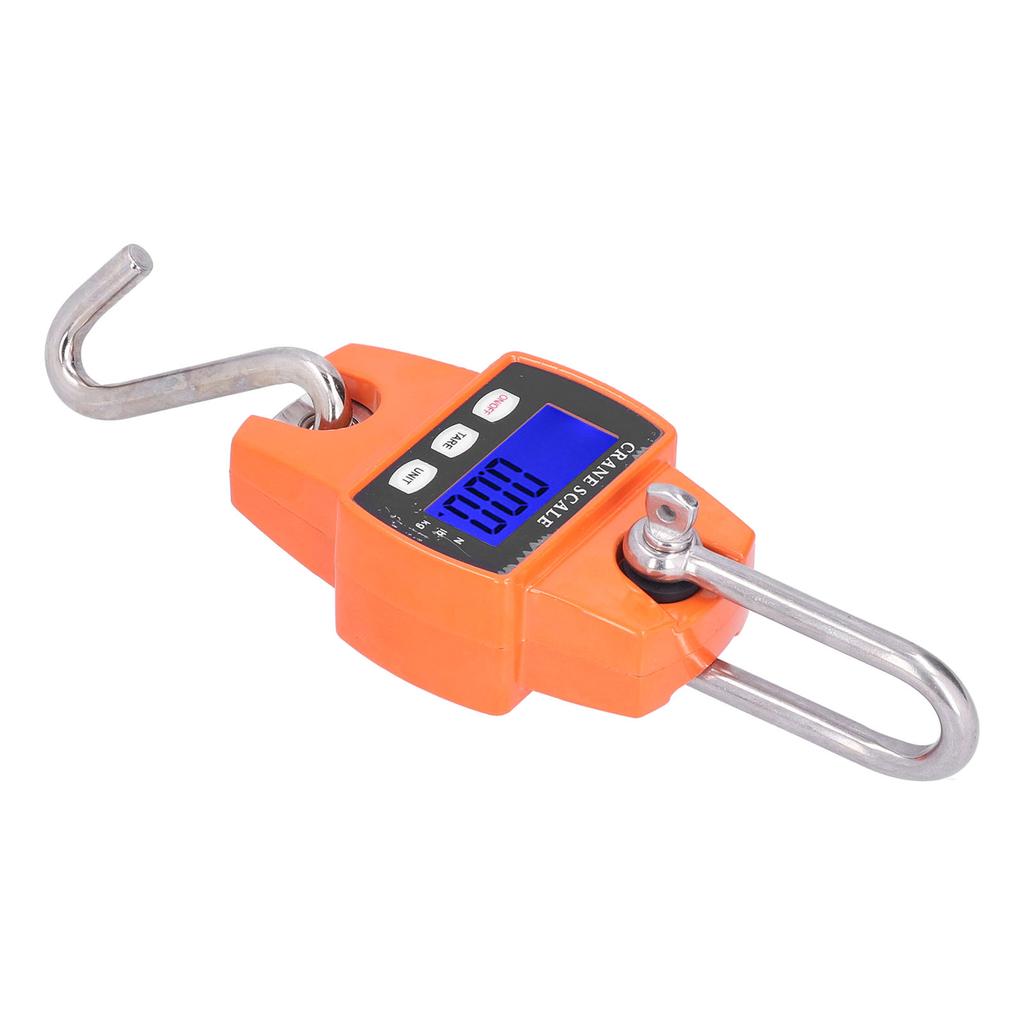 300Kg 660lb Industrial Crane Scale Mini Crane Digital Hanging Scale with Hooks for Farm Hunting