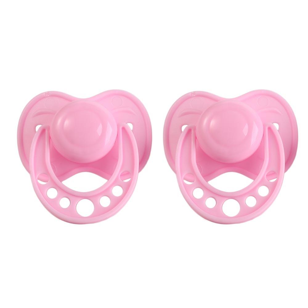 2pcs Lovely Doll Pacifier For New Reborn Baby Dolls Kids Toy Doll Play House Supplies Dummy Nipples Miniature Dolls Accessories