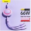 Baseus 66W 3-in-1 Retractable Fast Charging Cable
