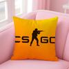 CSGO team logo meme Spirit Falcon Cushion Cover Pillow Case Soft Friendly Fabric  Concealed Zipper