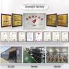 High-Precision 300kg Stainless Steel Electronic Bench Scale with Wheels & QR Code Printing