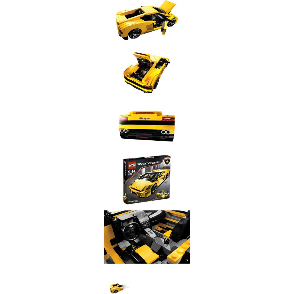 LEGO Lamborghini LP560 4 Building Blocks 741pcs 8169