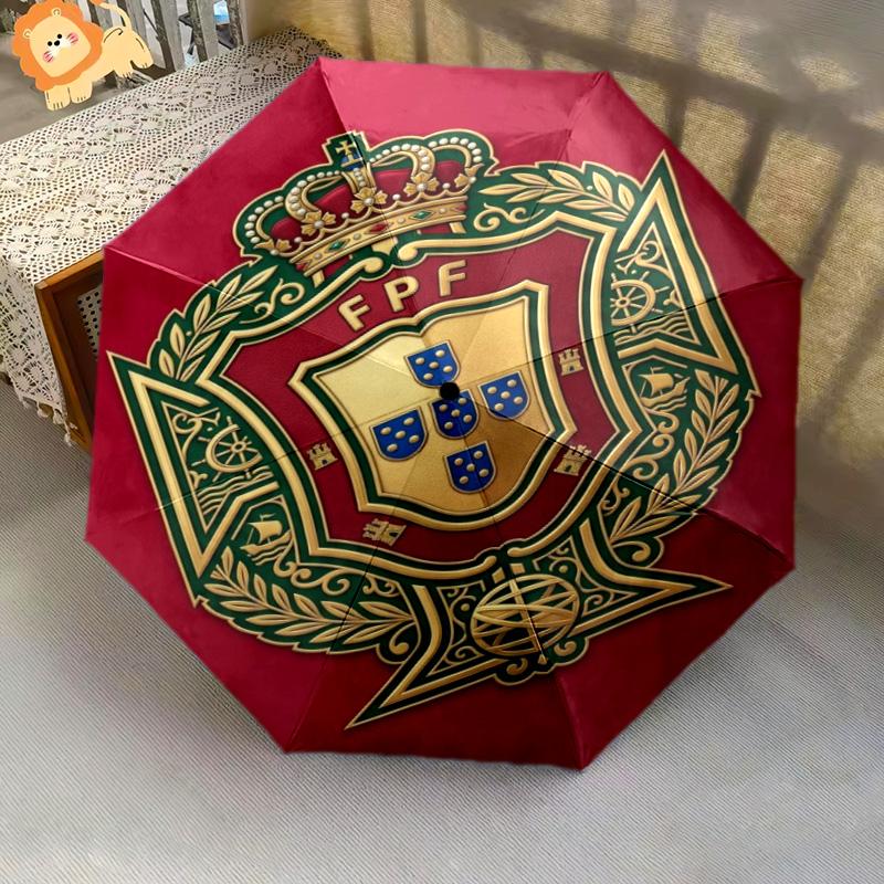 Portuguese Heritage Pride Folding umbrella travel durable printing travel Umbrella
