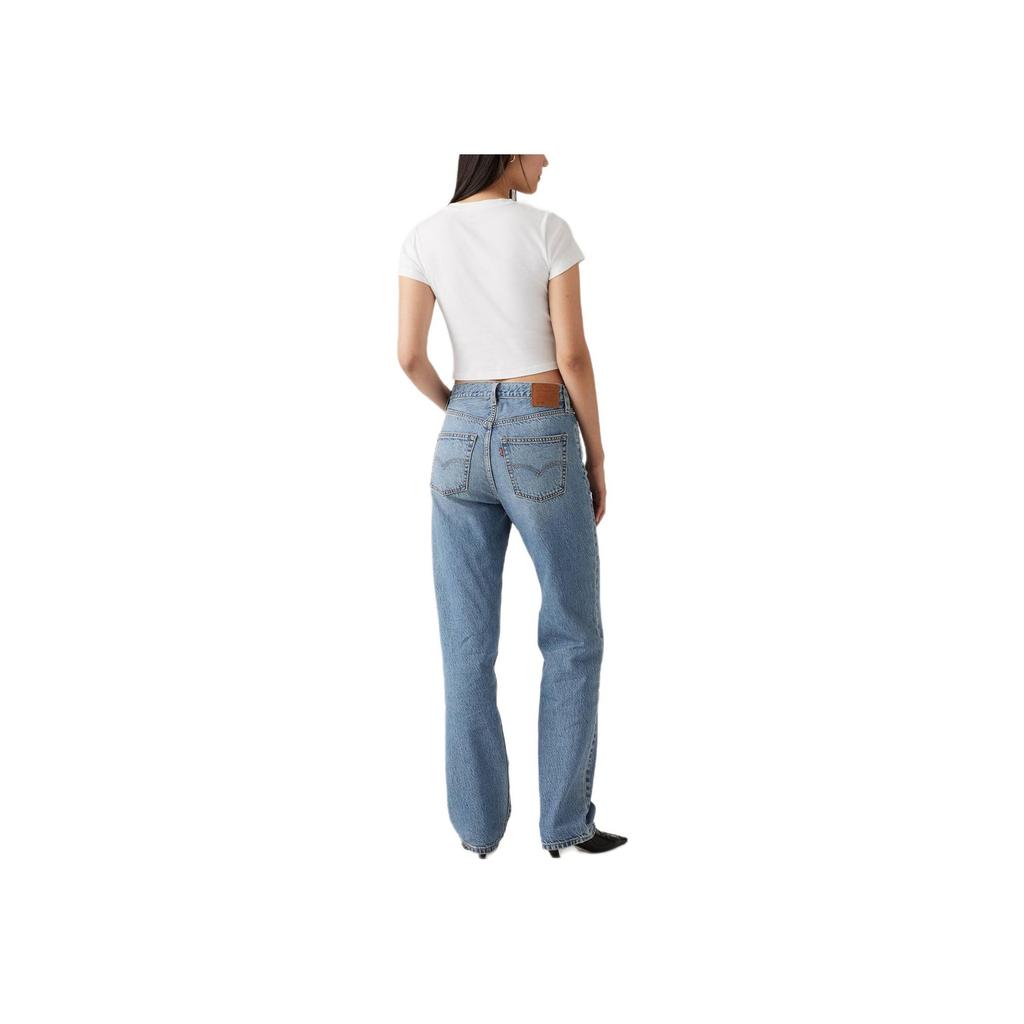 Levis Solid Slim Fit Round Neck Sports T-Shirt Women Tops White A7419-0002