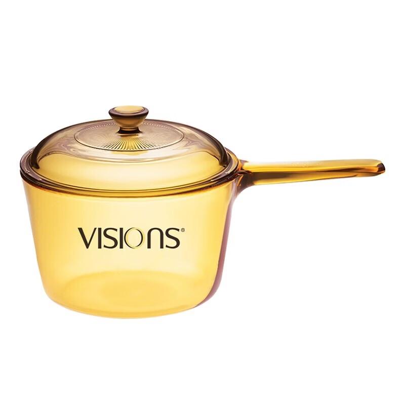 VISIONE 1,6 л стеклянный суповой котелок с одной ручкой