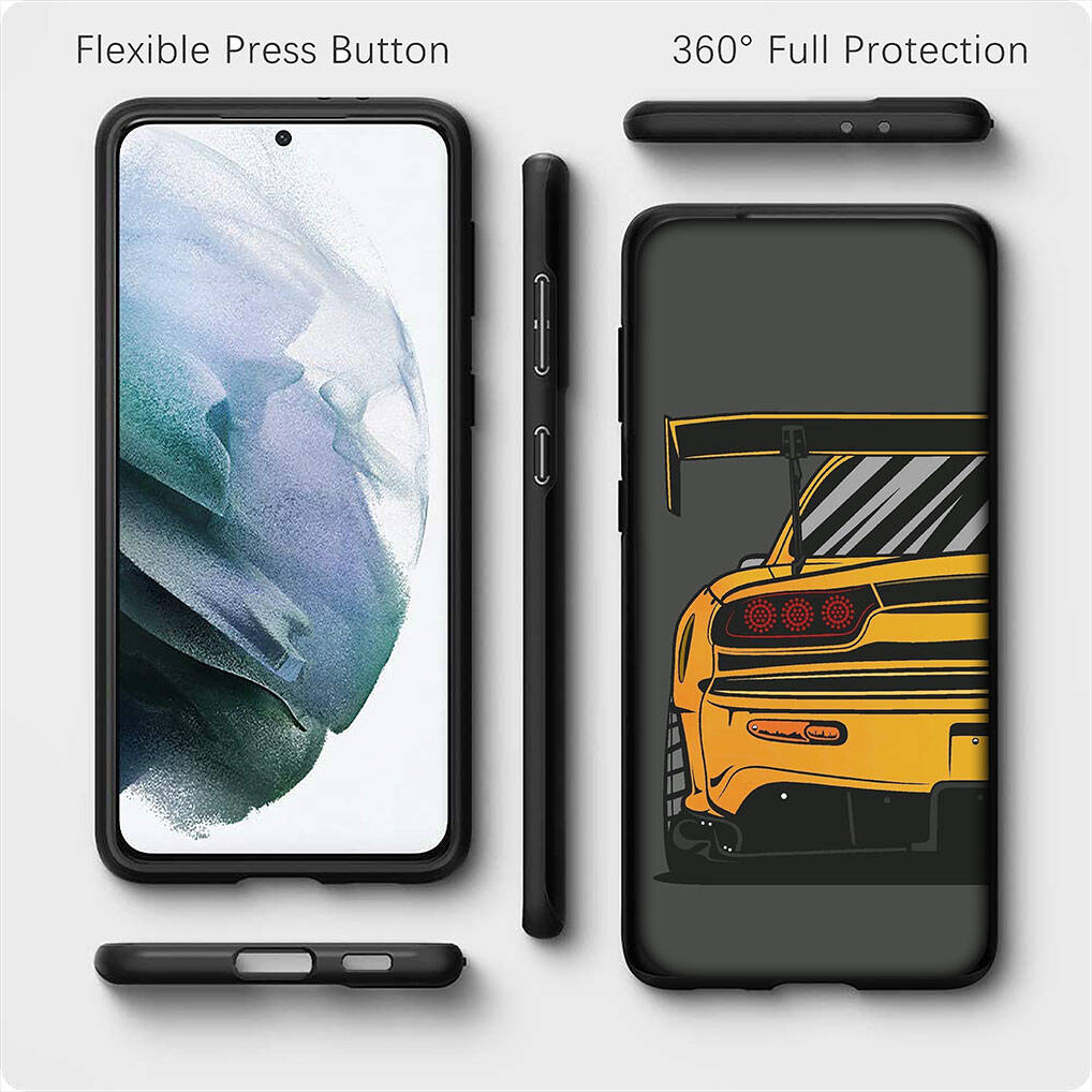 for iPhone 17 16 15 Xiaomi Poco F7 F8 X7 X6 C85 C75 M8 Redmi Note 14 13 12 11 Pro Max 14C 15C A3 A4 Phone Case Supercar Initial D AE86 Super Car Cover