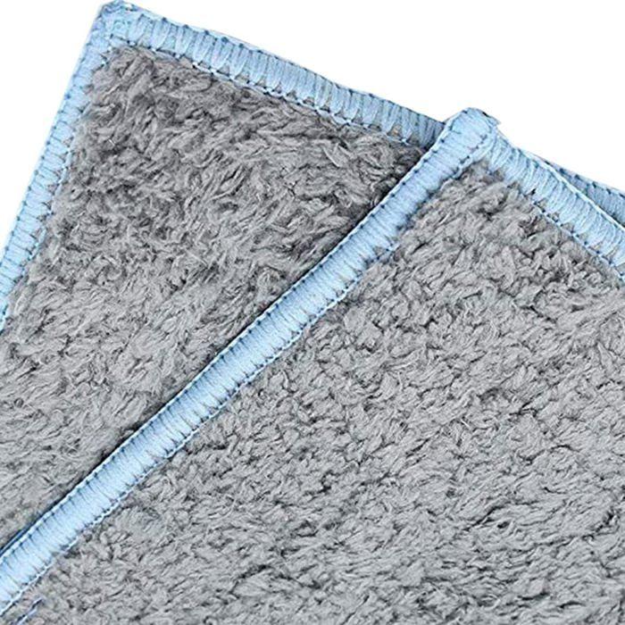 Lot de 4Chiffons de Nettoyage lavables compatibles avec IRobot Braava Jet M6, vadrouilles humides lavables réutilisables compatibles