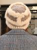 Rabbit Fur Knitted Bucket Hat Women's Autumn and Winter Ear Protection Warm Windproof Wool Hat Winter Hat