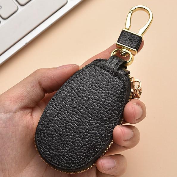 High-End Multifunktionales Auto- und Hausschlüssel-Etui - Unisex, Große Kapazität mit Reißverschluss