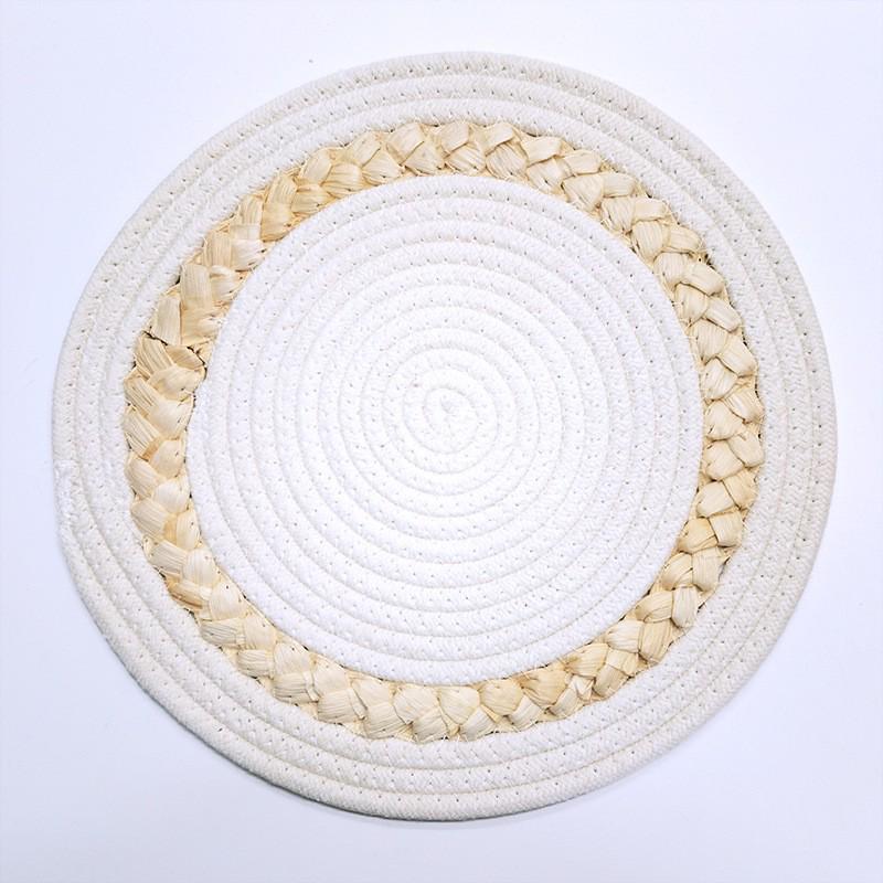 Ethnic Moroccan Style Woven Straw Wall Hanging for Sofa or Bedside