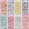 Hello Kitty Hangyodon Three-Dimensional Relief Crystal Sticker Diy Phone Case Notebook Camera Decorate Girl Birthday Gift