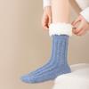 10 Paar Korallenfleece-Socken Damen Winter Fleece Verdickt Thermische Bodensocken Haus Schlaf Plüsch Schneefang-Socken Damen-Socken