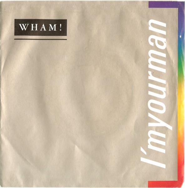 7inch Record WHAM! - I'm Your Man / Do It Right (Instrum 3805721 COLUMBIA 1985 US Rock Used