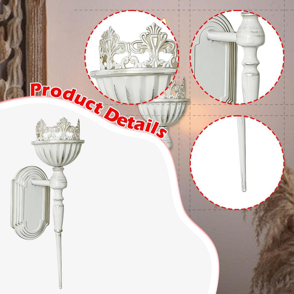 Candlestick Holders Tea Light Candle Holder Halloween Decor Hanging Decorative Wall Sconce