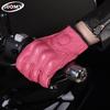 Summer Motorcycle Riding Leather Anti-Drop Breathable Gloves Touch Screen Sheepskin Vintage Biker Gear