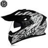 Unisex Motorcycle Rally Helmet with Single Visor for Road and Off-Road Long Distance Travel