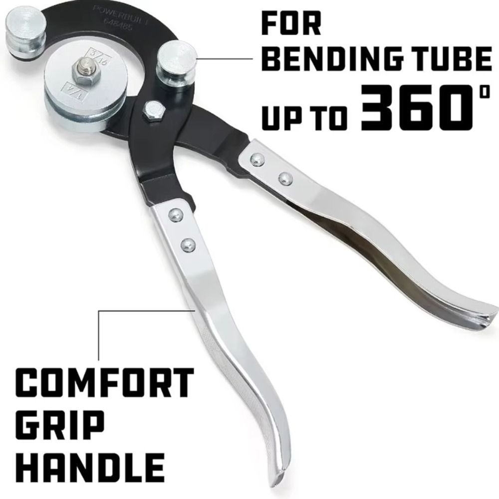 Adjustable 4 In 1 Pipe Tool Multifunctional Tube Bending Pliers Manual Brake Lines Bender