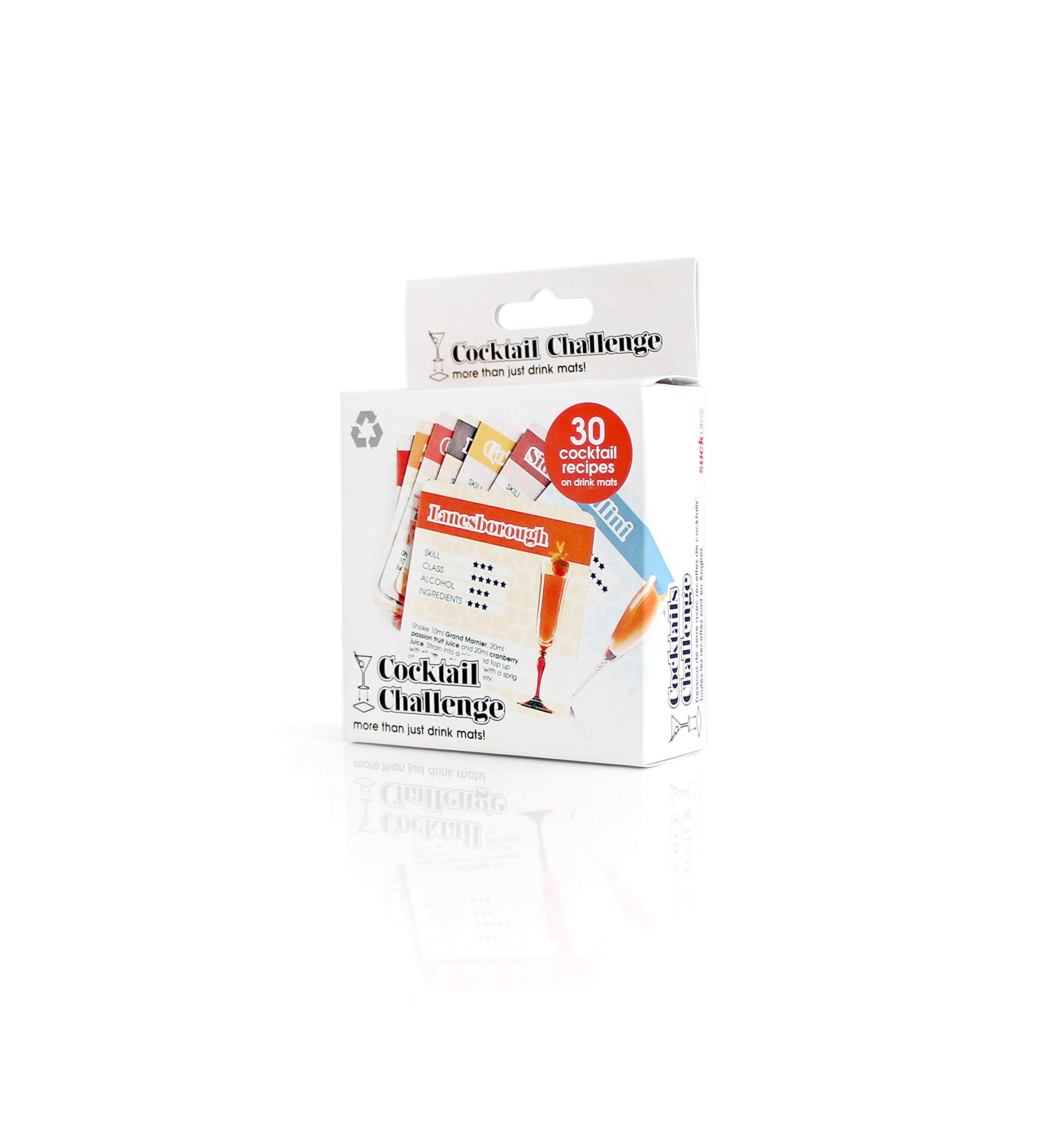 

SUCK UK Cocktail Challenge Drink Mats