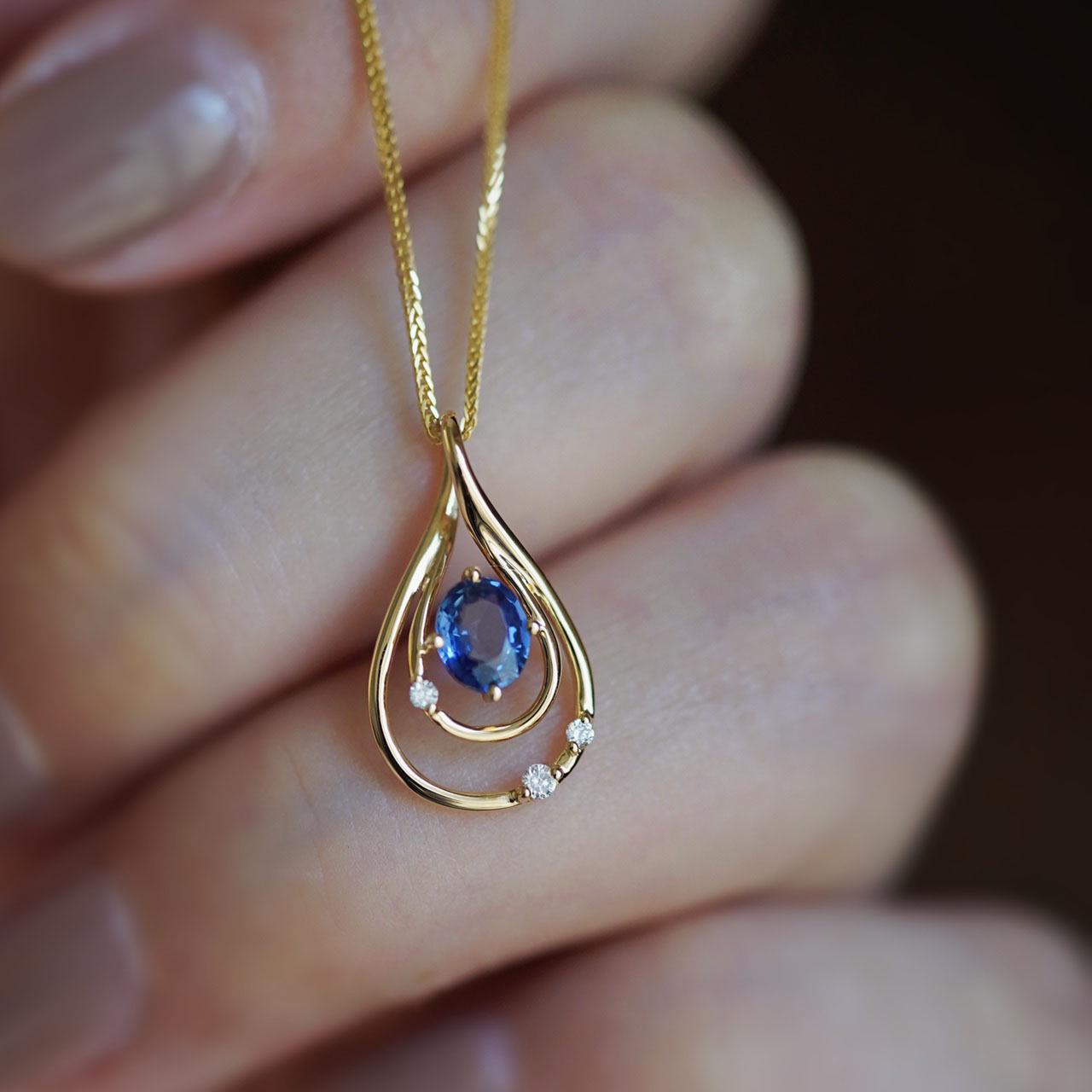 

Подвеска-капля в корейском стиле с бриллиантовой инкрустацией: Ожерелье-чокер из стерлингового серебра 925 пробы с золотым покрытием - Трендовая и роскошная мода для женщин 925 Silver