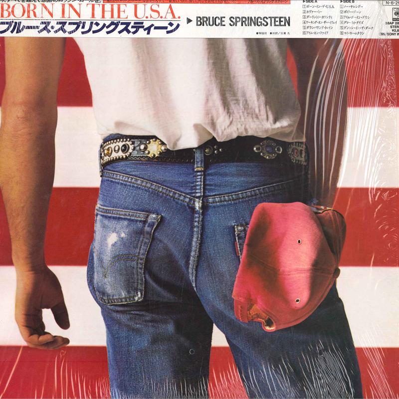 

LP Record BRUCE SPRINGSTEEN Born In The USA 28AP2850 CBS SONY 1984 Japan Rock Used