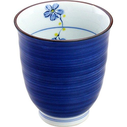 

Ranchant Hot water cup Blue Gosumaki small pattern Arita ware Made in Japan (large) 8x8.9(cm) (porcelain)