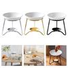 Stylish Essential Oil Burners Melt Warmer Tealight Candle Holder Metal Rack for Living Space and Bedroom Desk Ornament