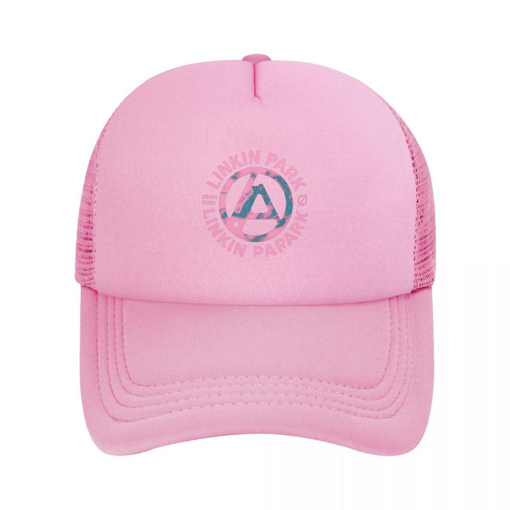 Baseball Caps Linkined Parked From Zero Band Fans Support Mesh Hats Fashion Activities Men Women Hats