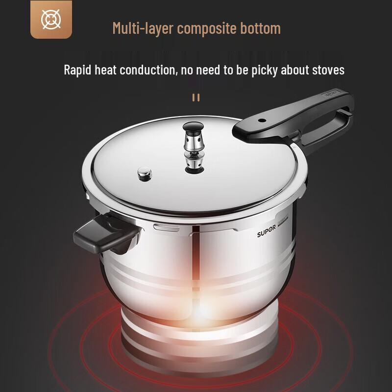 SUPOR YS22ED Stainless Steel Pressure Cooker