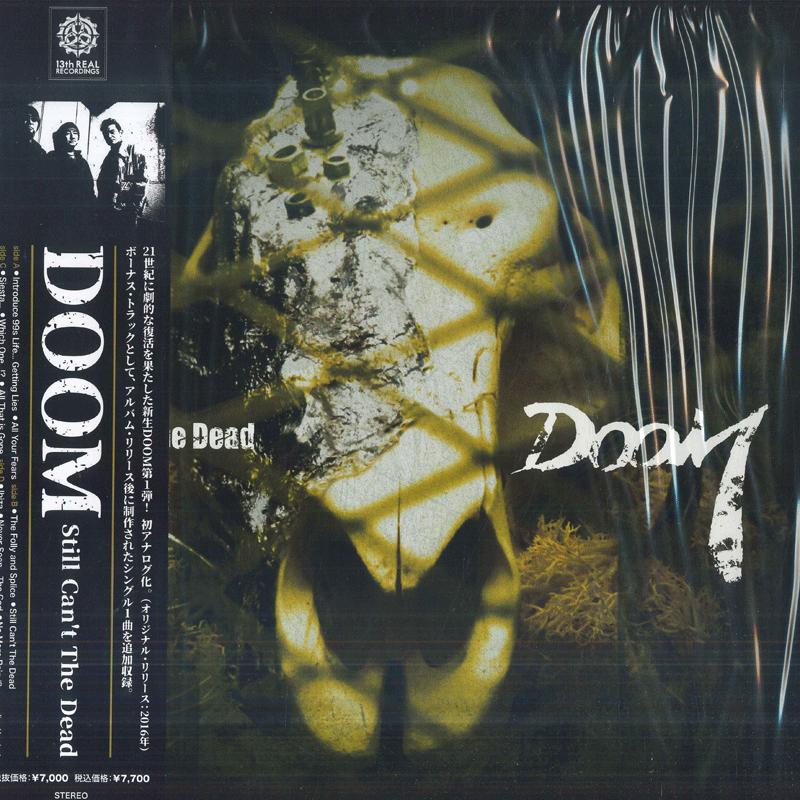 

LP Record DOOM Still Cant The Dead 13RR20112 13TH REAL RECOR 2025 Japan Obi Metal