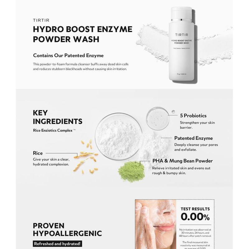 TIRTIR - Hydro Boost Enzyme Powder Wash Trial