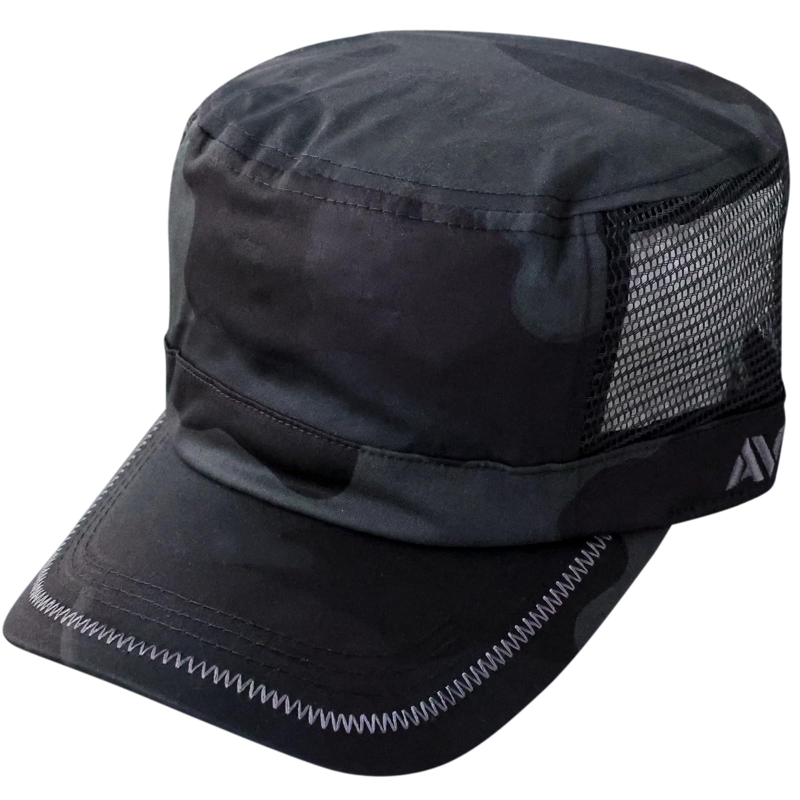 

Avirex Большой размер Стандартная сетчатая рабочая кепка Глубокий черный На заказ, XL, Мужская Черная, Посадка, Весна/Лето (JP, Алфавит, М, (01) Camo)