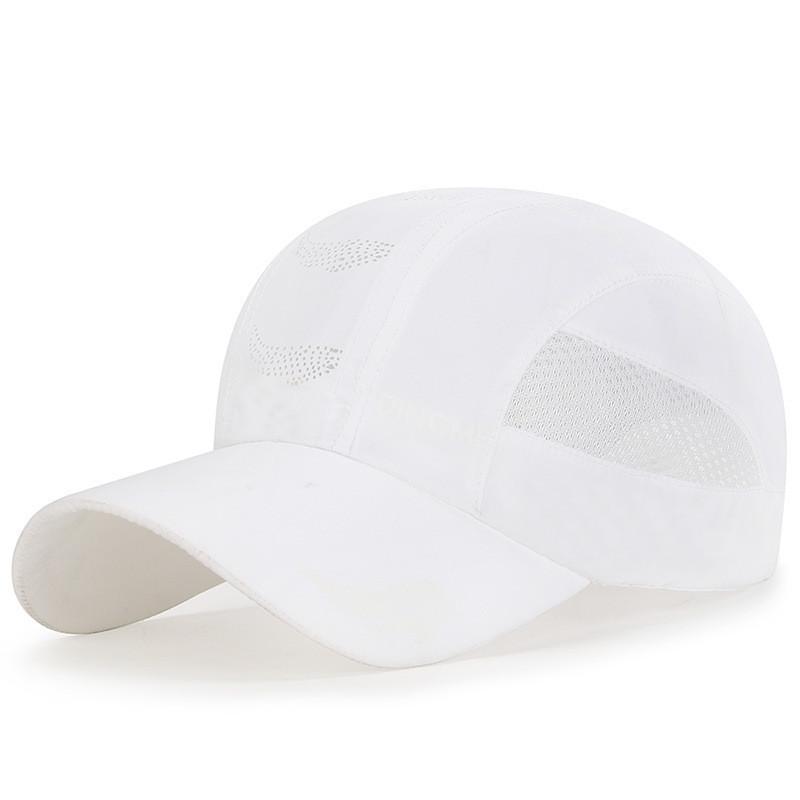 Dingmei Letter Baseball Hat Breathable Sun Resistant Quick Drying Duckbill Cap