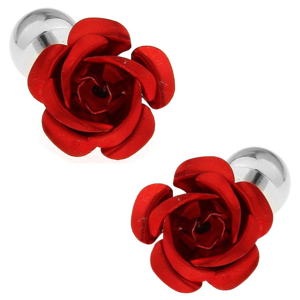 

Rose Red Cufflinks Cufflinks Cufflinks n01134