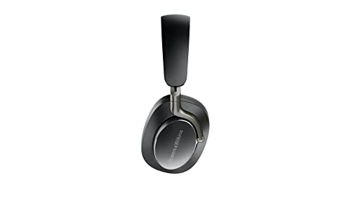 Bowers & Wilkins Px8 (Black) Flagship Wireless Headphones with Noise Cancellation, aptX Adaptive, Multipoint Calling, and Wired Compatible (PX8/B)