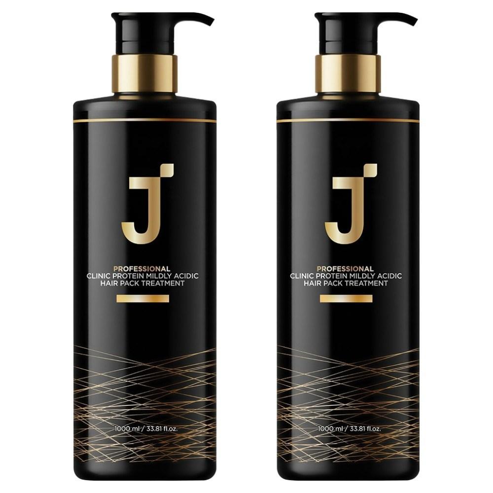 J.Forest Professional Clinic Protein Mildly Acidic Hair Pack Treatment 1kg 2 pcs