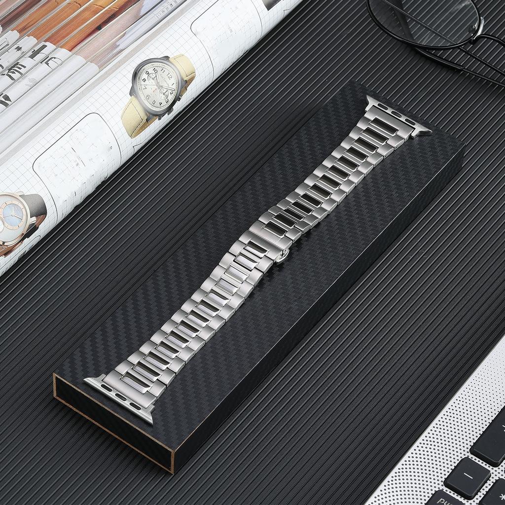 Titanium Strap for Apple Watch Ultra Band 49mm 45mm 41mm Butterfly Buckle Bracelet IWatch Series 8 7 6 5 4 3 SE 40mm 44mm 42mm