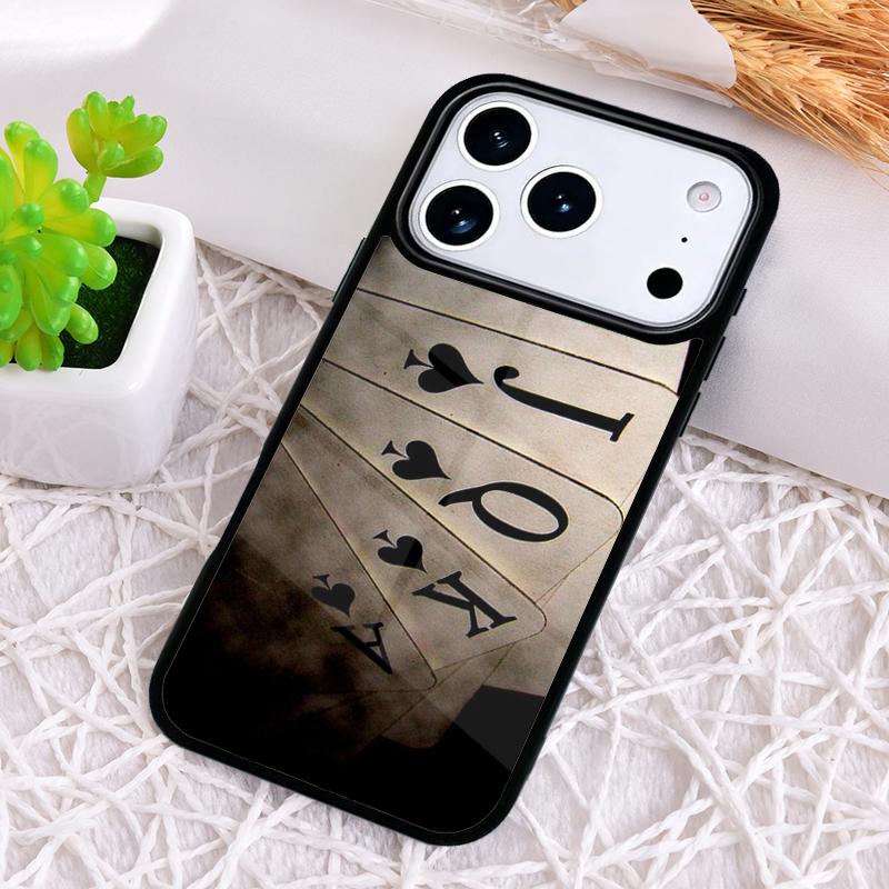C-ASINO PLAYING CARD COLLECTION Phone Case for iPhone 17 Air 16 15 11 12 14 13 Pro Max Shockproof Cover