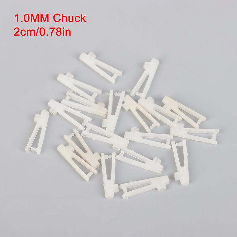 20Pcs 1/2Mm U-Type Collet Rudder Angle And Tie Rod Connection For Rc Fixed-Wing Remote Control Aircraft Fpv Parts