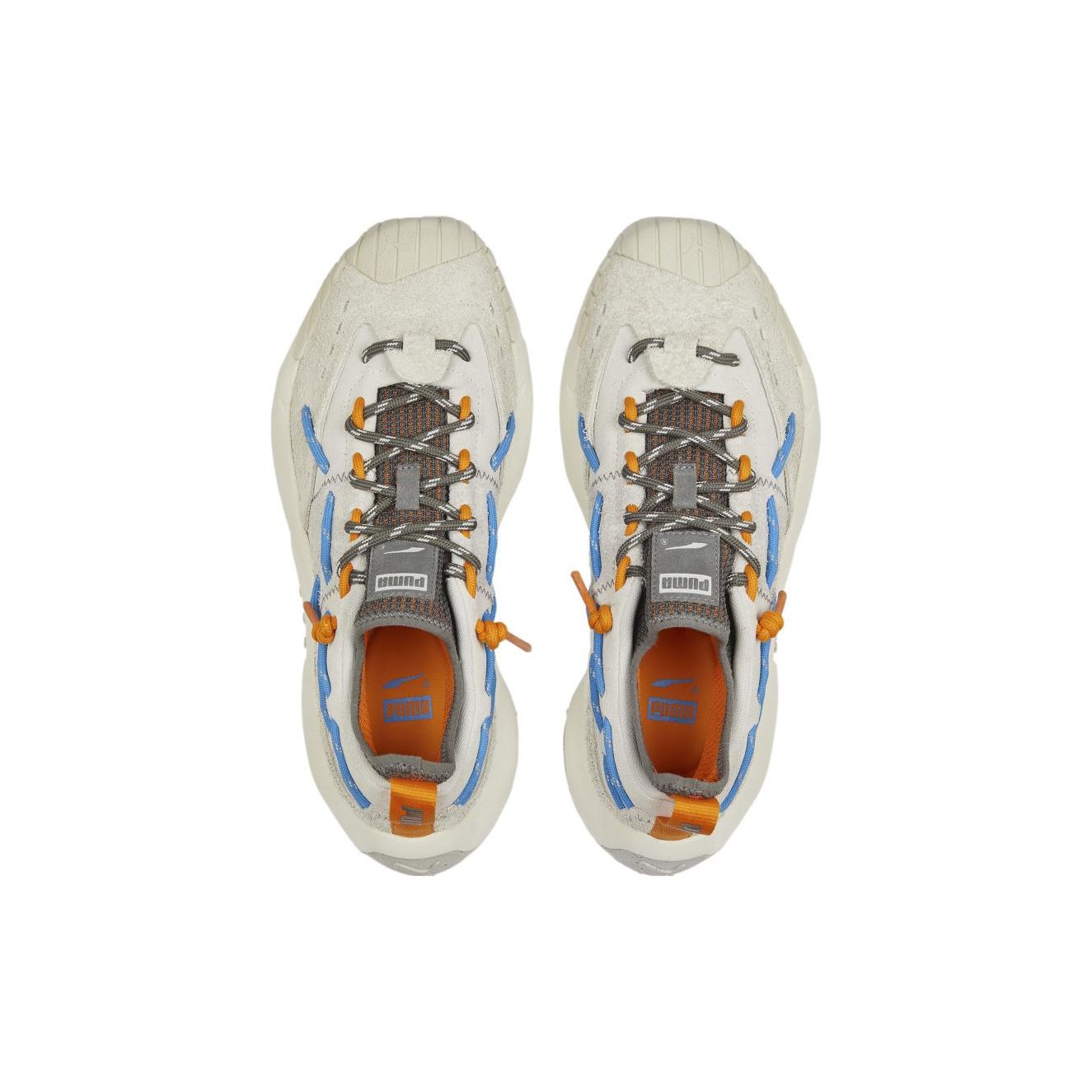 Кроссовки Puma Plexus Grey Violet Orange Unisex Nimbus-Cloud 386329-04 37 — фото 4