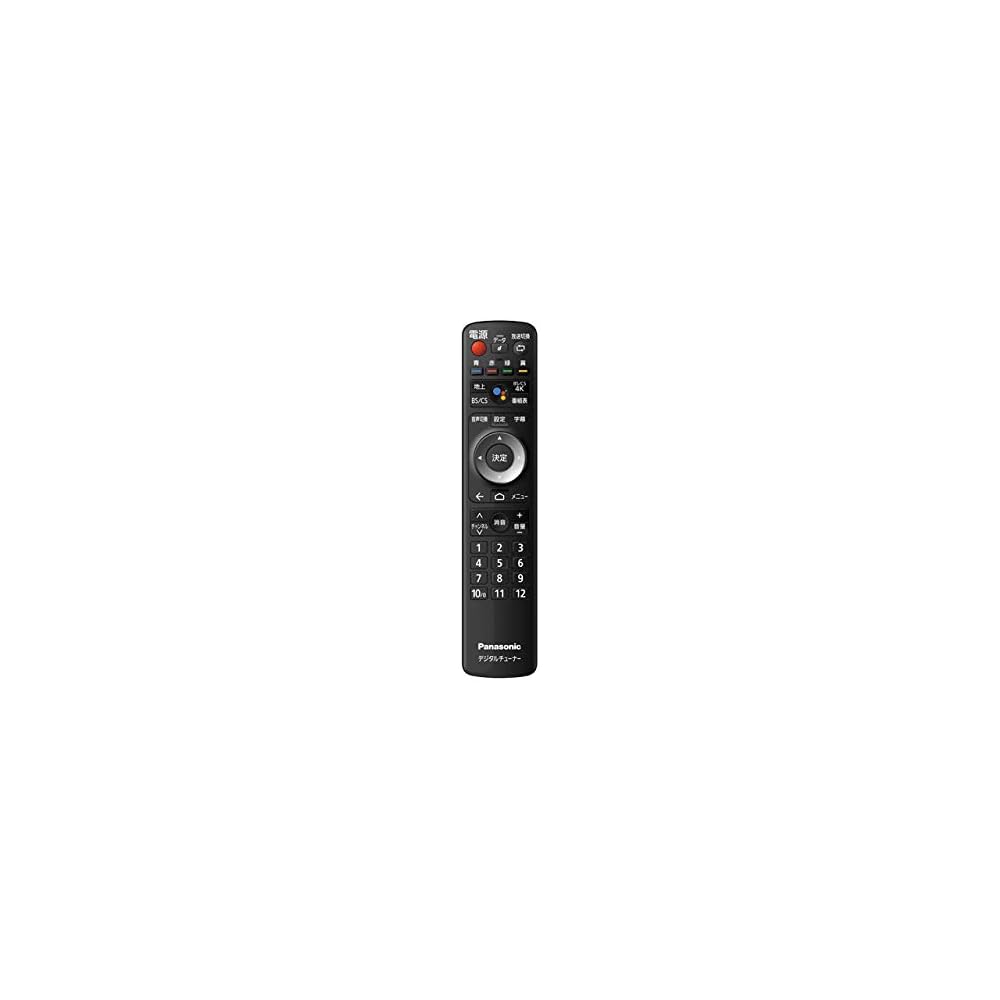 Panasonic VIERA 4K TV tuner remote control TZTZZ01RPVJ (successor to TZZ00002279A)