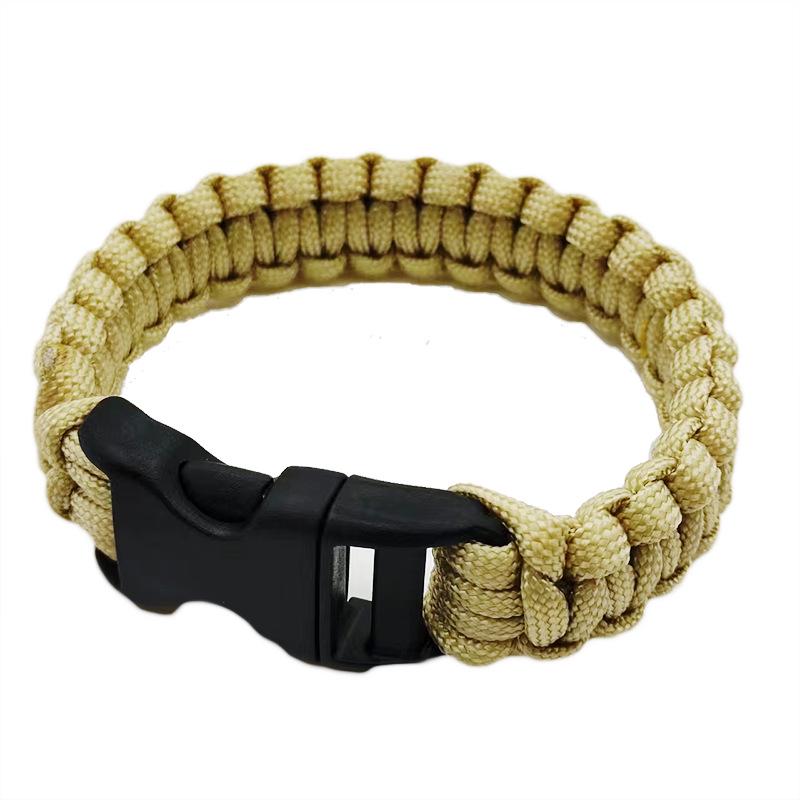 Emergency Survival Woven Paracord Climbing Bracelet