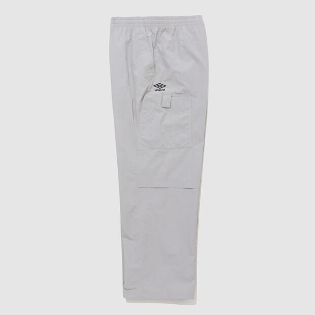 UMBRO Wide & Jogger 2-Way Woven Cargo Pants Light Grey (Uq223Cpt52) (A Type)
